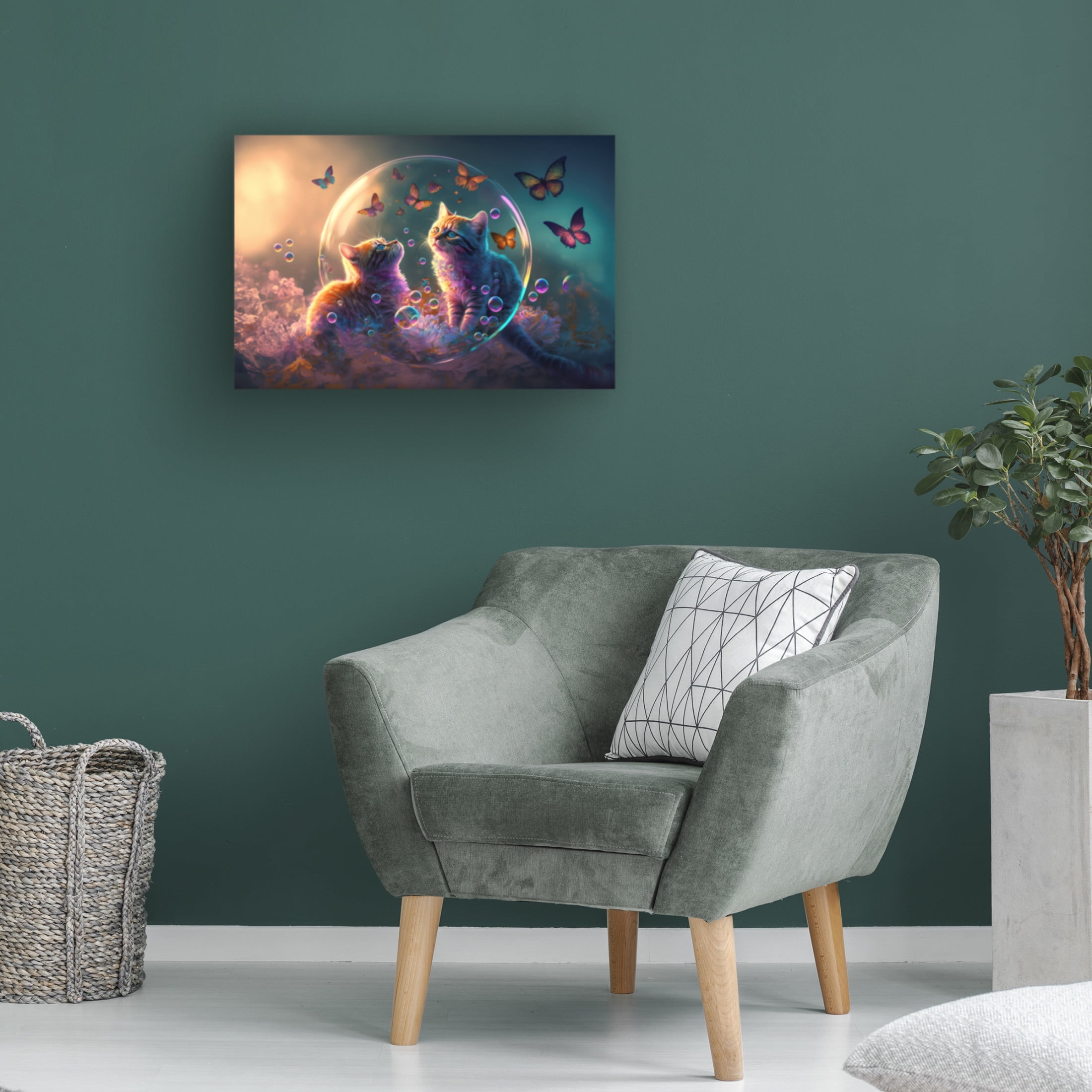 Canvas Wall Art - Ray Heere 'Mystical Morning 11' Wall Art for Living Room, Bedroom, or Office Décor by Trademark Fine Art - 24 x 16 Inches