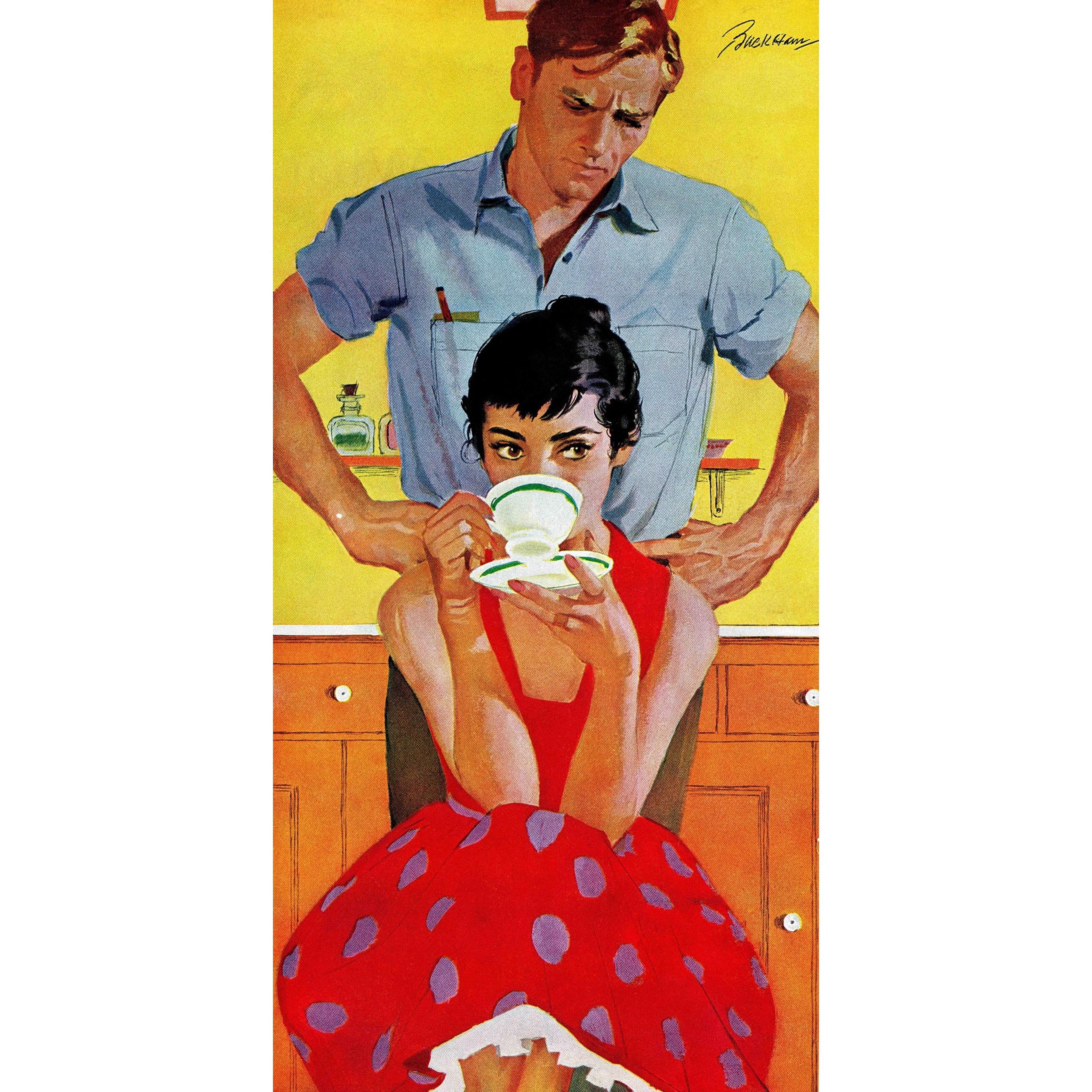 Marmont Hill "Too Late to Make Up" Painting Print on Canvas
