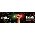 thumbnail image 5 of LUUFILx Black History Month Celebration Banner Event Party Backdrop with Colorful Fireworks Decorations and Raised Hands for Cultural Awareness Display Photography, 5 of 9