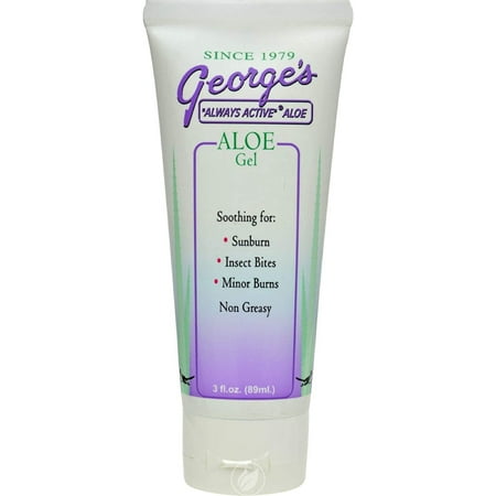 George s Aloe Vera Gel - 3 Oz  Pack of 2
