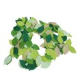 thumbnail image 4 of Hojas Verdes Artificiales, Hojas Artificiales Mixtas, Material De Poliéster, 200 Piezas De Alta Simulación Para Hacer Tarjetas Para Ropa De Bricolaje Para Ramos De Boda, 4 of 7