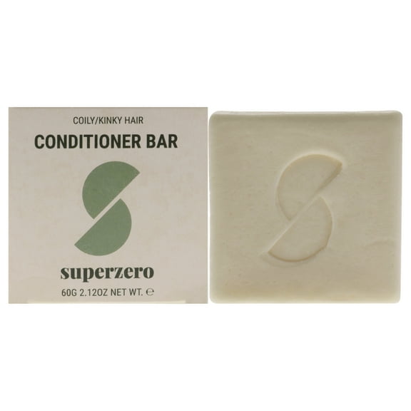 Superzero Conditioner Bar - Coily-Kinky Hair , 2.12 oz Conditioner