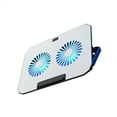 thumbnail image 1 of Base de Refrigeración para Portátil con 2 Ventiladores Silenciosos. Soporte para Portátil para una Eficiente Disipación del . Apto para Portátiles de 12 A 17 Pulgadas., 1 of 5