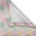 thumbnail image 3 of Ambesonne Retro Kitchen Curtains, Triangle Zig Zag Crackles, 55"x39", Multicolor, 3 of 3