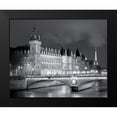thumbnail image 2 of Carrara, Antoine 24x20 Black Modern Framed Museum Art Print Titled - La Conciergerie, 2 of 5
