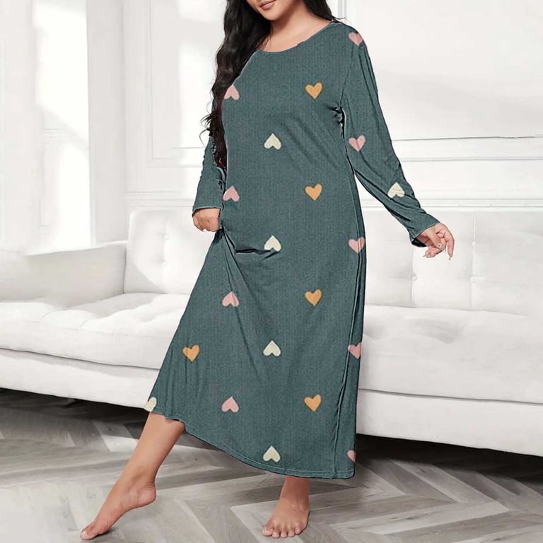 Tweang Women Night Gowns for Sleeping Satin Nightgowns for Women Cotton  Nightgown Short Sleeve Sleep Shirt Plus Size Sleepwear Summer Pajamas for  Women Linen Nightgowns for Women Green 2XL - Walmart.com