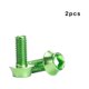 thumbnail image 5 of Speravity 2 piezas de soporte para botella de agua de bicicleta de montaña, tornillo decorativo de repuesto, tornillos hexagonales modificados Bombillas para automóviles Verde, 5 of 6