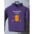 thumbnail image 3 of Halloween Baby Pumpkin Hoodie Toddler -Image by Shutterstock,  5 Toddler, 3 of 4