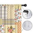 thumbnail image 4 of Blackout Kids Curtains,Pioneer Flower Floral Print Pattern Childrens Insulated Curtains Set Of 2,Bedroom Essentials,Toddler Room Decor 42"x63", 4 of 5