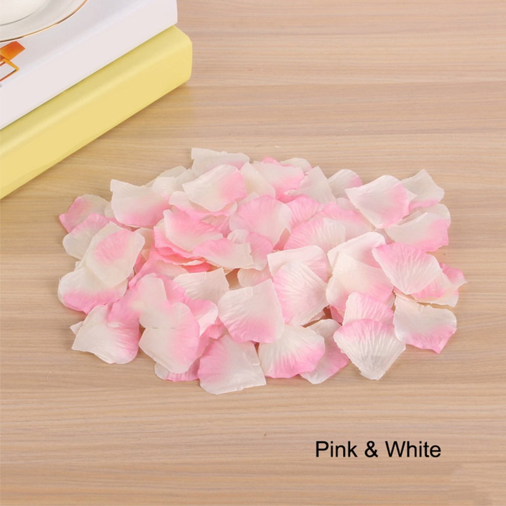 500pcs Fake Flower Petals Silk Rose Artificial Petals for Wedding Party