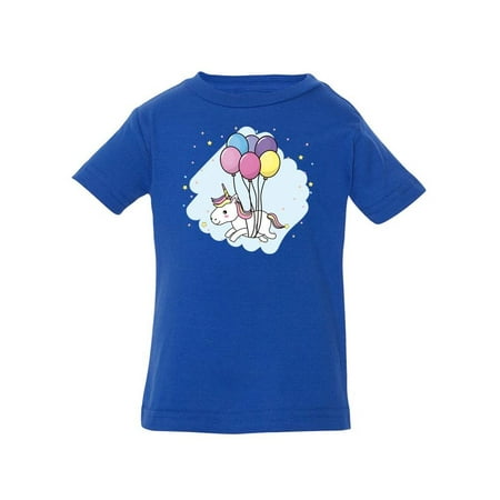 

Unicorn With Balloons T-Shirt Infant -Image by Shutterstock 18 Months