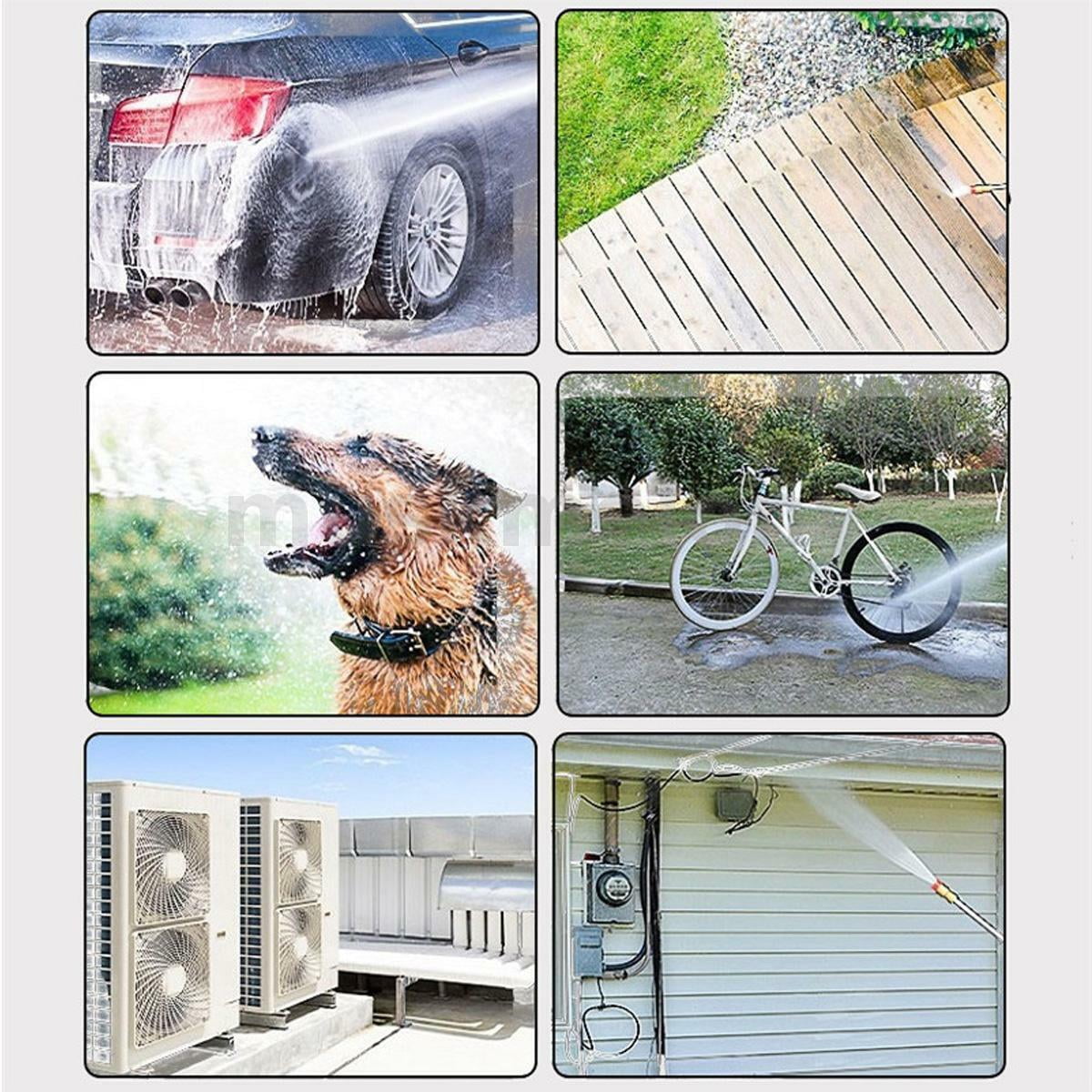 288VF Cordless Pressure Washer with 2 Batteries and Charger, Portable Electric Power Washer, Water Pressure Machine Spray Gun for Home