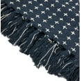 thumbnail image 3 of Melbourne Dot Navy Blue Cotton Blanket Full/Queen, 3 of 3