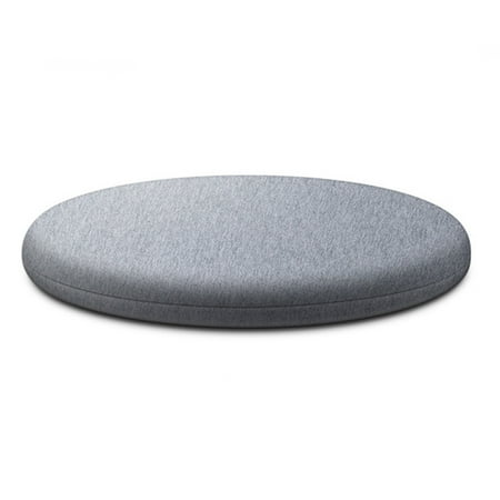 

Memory Foam Seat Cushion Round Comfortable Soft Chair Mat For Home Office Chair Pad Light Grey 35cm