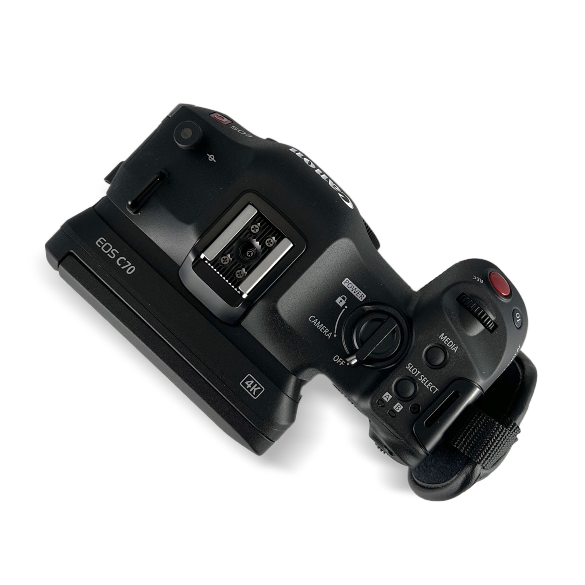 Canon EOS C70 Cinema Camera RF Lens Mount 4507C002 128GB Extreme Pro SD Card Tripod HDMI Cable Case LED Light Card Reader Cleaning Set Cap Keeper Hand Strap Walmart