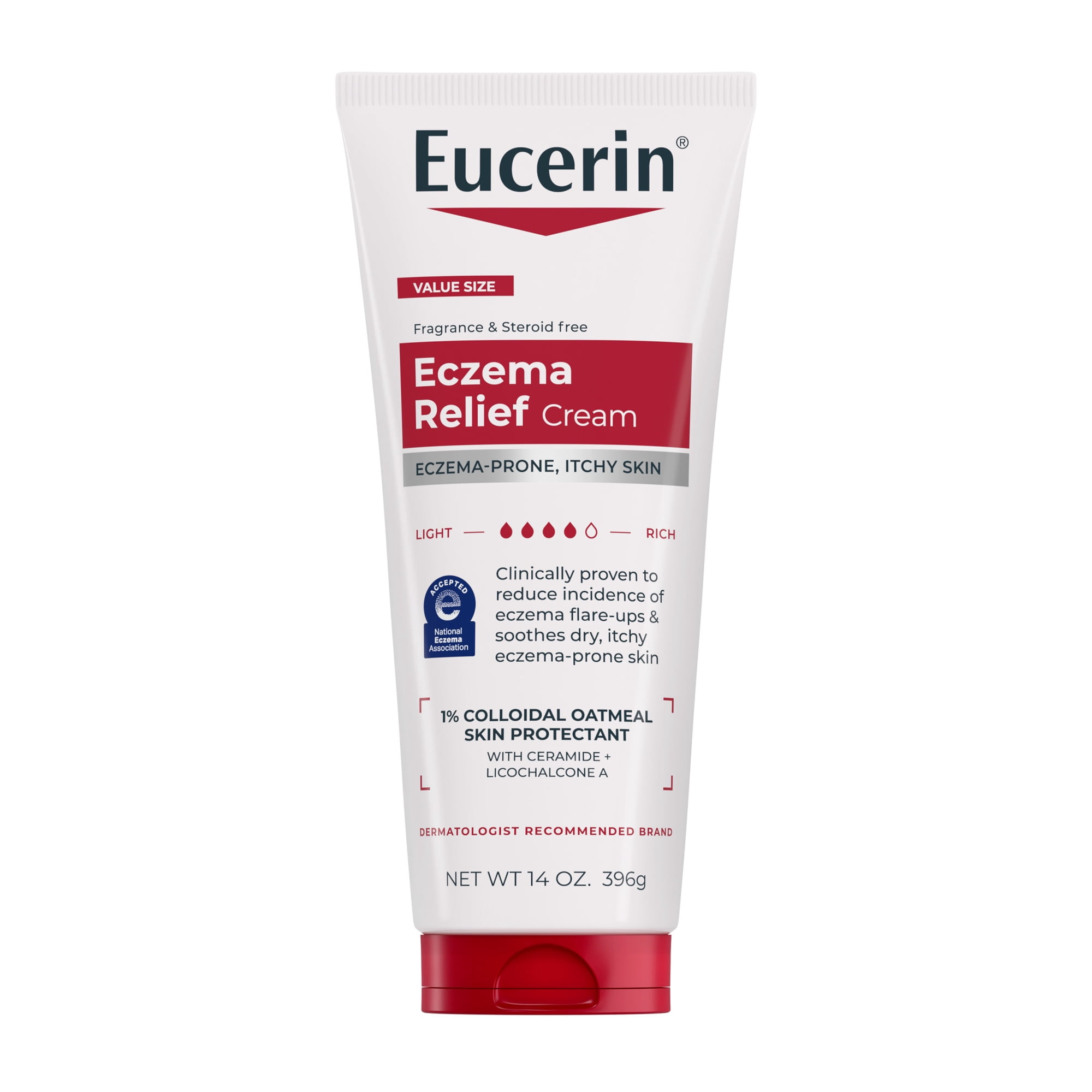 Eucerin Eczema Relief Body Cream, Eczema Cream, 14 oz Tube