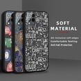 thumbnail image 4 of ABL-Phone Case For TCL T-Mobile Revvl6 Pro/T Phone Pro, Anti-dust Cover protective TPU Cute Shockproof Anti-knock Dirt-resistant Silicone Full wrap Back Cover Cartoon Soft case Durable, 4 of 9