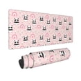 thumbnail image 2 of Pofeuu Cute Cartoon Panda Print Desk Mat for Keyboard and Mouse，Computer Desk Matt for Desktop，Large Mouse Pad for Desk，Desk Pads on Top of Desks 12x31.5in, 2 of 8