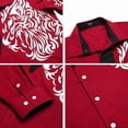 thumbnail image 2 of COOFANDY Men's Business Dress Shirt Long Sleeve Casual Slim Fit Button Down Print Shirt, 2 of 5