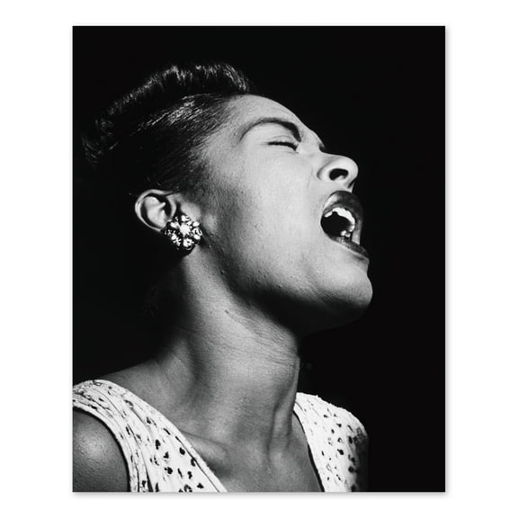 HISTORIX Vintage 1947 Billie Holiday Photo Print - Vintage Photo of Billie Holiday Poster - Lady Day Billie Holiday Print Photo Wall Art