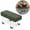 1pcs-Green, variant on Triani 2Pcs Wire Rustproof Galvanized Gravestone Saddle with Floral Foam for Grave Cemetery Headstones Tombstone Decoration Cemetery Headstones for Graves(Green)