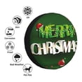 thumbnail image 5 of Balery Merry Christmastire Cover Waterproof Dust-Proof, Universal Spare Wheel Tire Cover For Trailer, Rv, Suv Truck And Vehicle Camper Accessories-15 Inch, 5 of 9