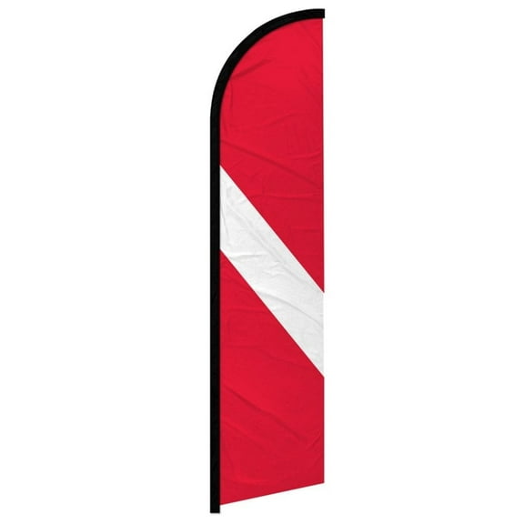 Diver Windless Banner Flag