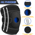 thumbnail image 2 of Plus Size Knee Brace for Knee Pain Plus Size Women and Men . Adjustable Knee Brace with Side Stabilizers. Knee Support for Meniscus Tear and Arthritis, 2 of 11