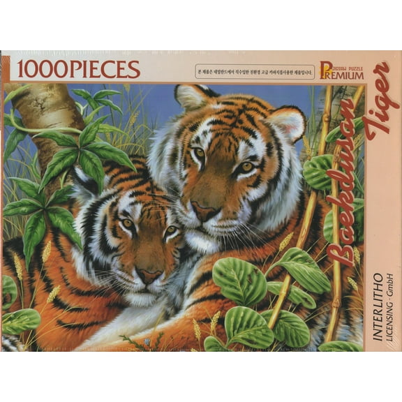 Baekdusan Tiger 1000 Piece Puzzle