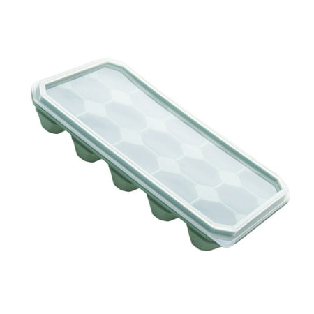 

Diamonds Shape DIY Ice Cube Tray Flexible Easy Release Ice Mould for Home Kitchen Summer Supplies Cyan A