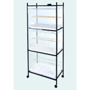 4 Tier, Stand for 503 Cages 503 Stand-4 White