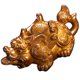 thumbnail image 5 of Bandeja de té de Kungfu de resina con forma de animal antiguo que cambia de color, adorno para mascotas, 5 of 8