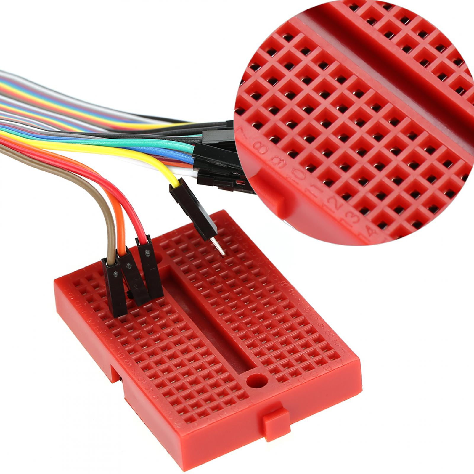 Mini Solderless Breadboard, Mini Breadboard Kit 170 Points For
