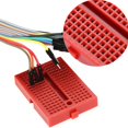 thumbnail image 4 of 5 Pcs 170 Points Trous Couleur Mini Prototype Sans Soudure Carte à Pain ABS Ensemble de Circuits Imprimés, 4 of 10