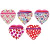 Elmer Chocolate Assorted Chocolate Fashion Flower Valentine Heart, 2oz, 5 Pieces