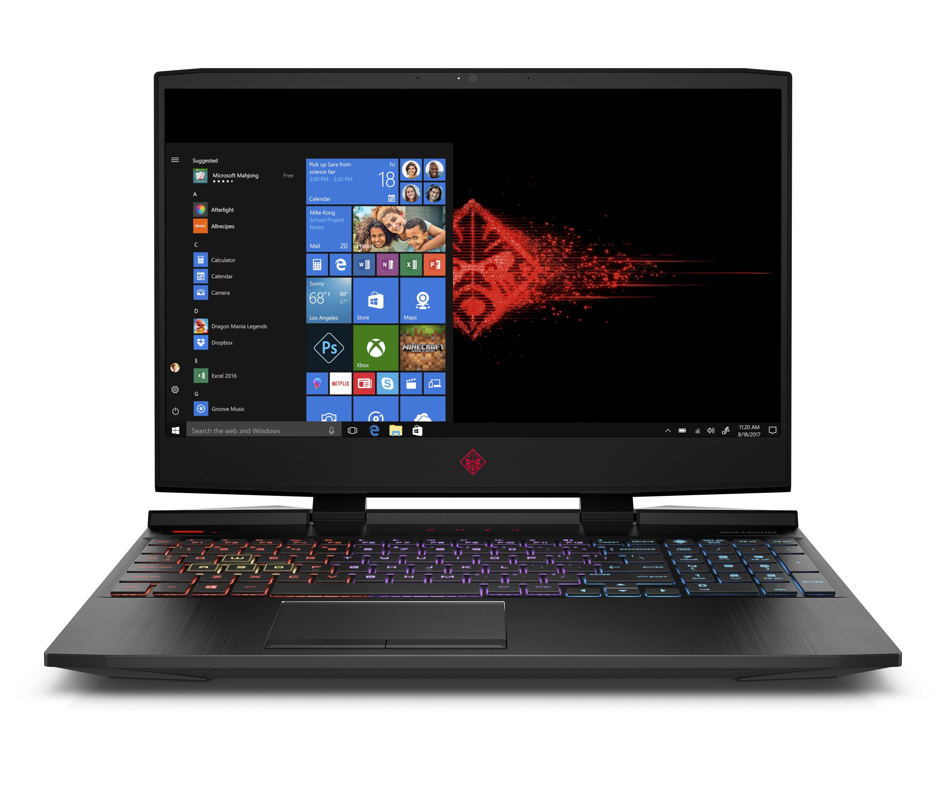 HP OMEN Laptop 15dc2010nr 15.6" With Intel Core i710750H 8GB DDR4 512