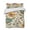 Brown, variant on Quilts Twin Size Bedding Set, Paisley Boho Floral Lightweight Quilted Comforter, Vintage Flowers Botanical Soft Reversible Bedspread Coverlet with Pillow Covers for All Season, 68" x 86"