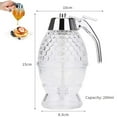 thumbnail image 4 of Jar Container Honey Comb Shaped Honey Pot Honey Dispenser Portable Acrylic Honey Jar Container Honey Comb Shaped Honey Pot For Serving Honey And Syrup, 4 of 8