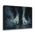 thumbnail image 2 of Abstract Art Modern Decorative Painting Feet Framed Canvas Poster Bedroom Decor Sports Landscape Office Room Decor Gift,Frame-style,08x12inch(20x30cm), 2 of 8