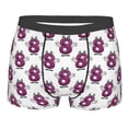 thumbnail image 5 of Uemuo Cute Number 8 Pattern Men's Boxer Briefs,Trunk Anti-Chafing,Comfortable, Durable, and Stylish Underwear-, 5 of 9