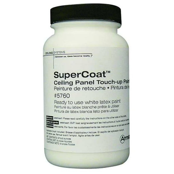Armstrong Ceiling Tile Touch-Up Paint, Latex, White, 8 oz 5760