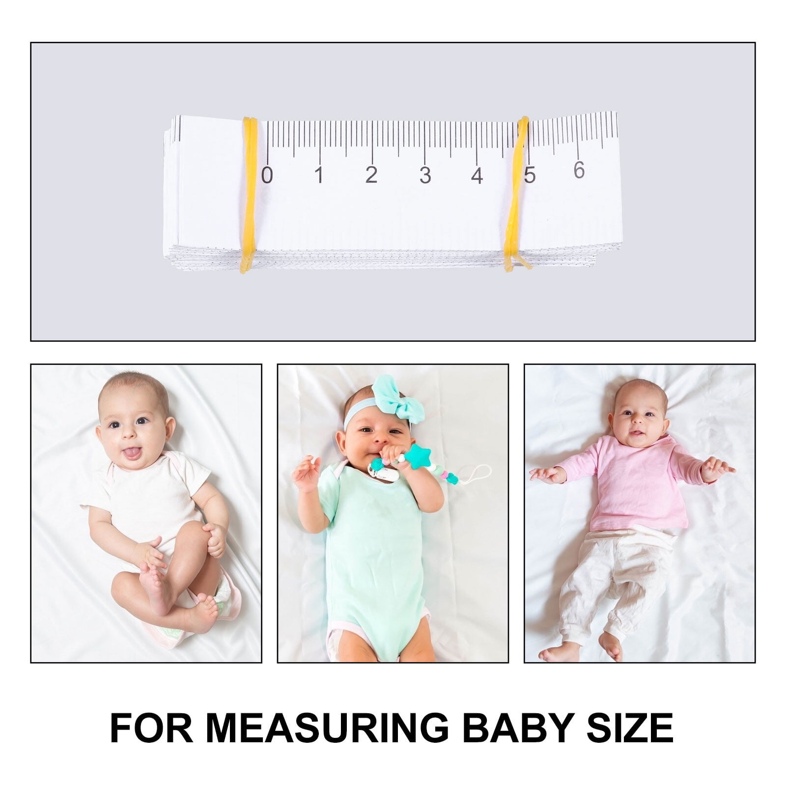 Wholesale Disposable Paper Measuring Ruler For Babies 1 Meter