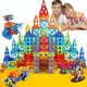 thumbnail image 2 of Juego de construcción magnética para niños, juguete de construcción de modelo, bloques magnéticos de plástico, juguetes educativos para niños y niñas, regalo de cumpleaños, 2023, 2 of 4