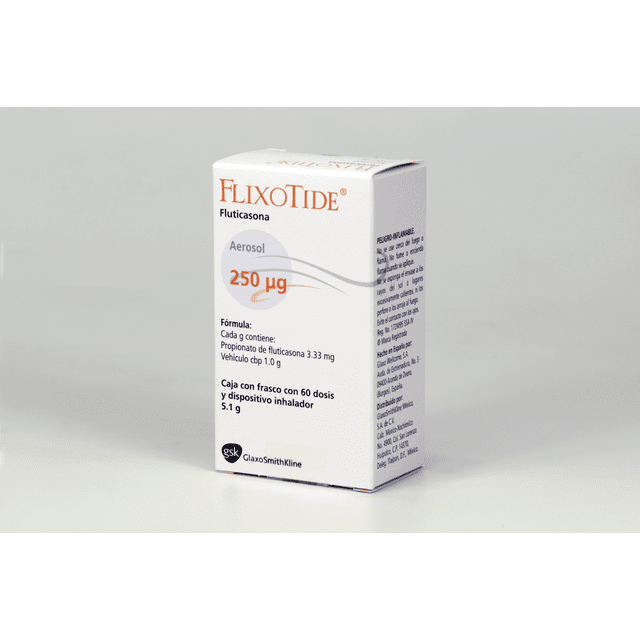 Flixotide aerosol para inhalación 60 dosis