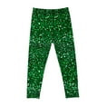 thumbnail image 5 of ATOGUTA Girls Legging St. Patrick's Day Pants High Waist Stretchy Soft Tights Size 3T-8, Green, 5 of 6