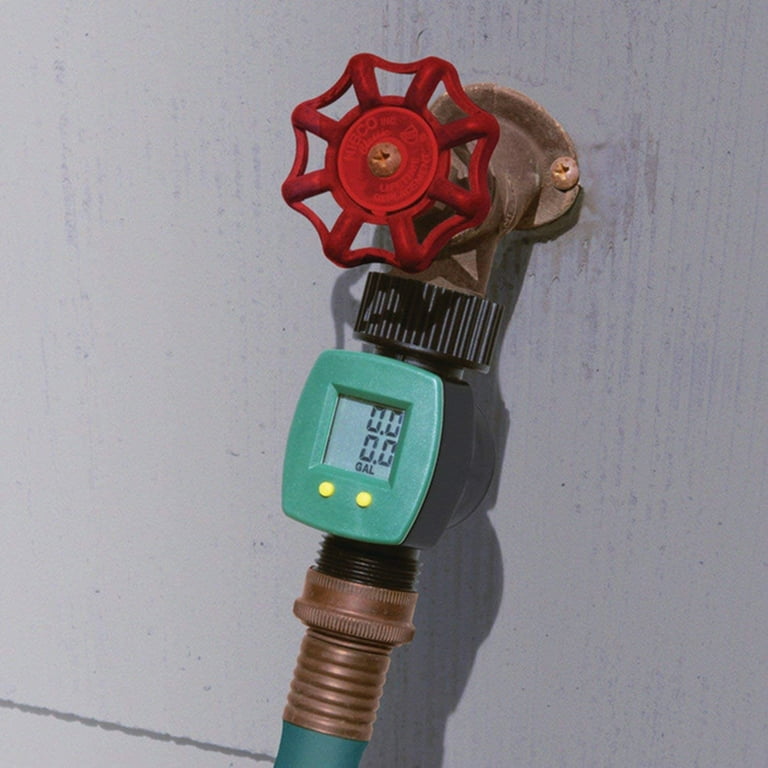 Inline Garden Hose Flow Meter Fasci Garden