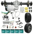 thumbnail image 5 of 42''Rear Axle, 60V 2500W Differential Motor DIY Tourist Cart Tow Tractor Golf, 5 of 9