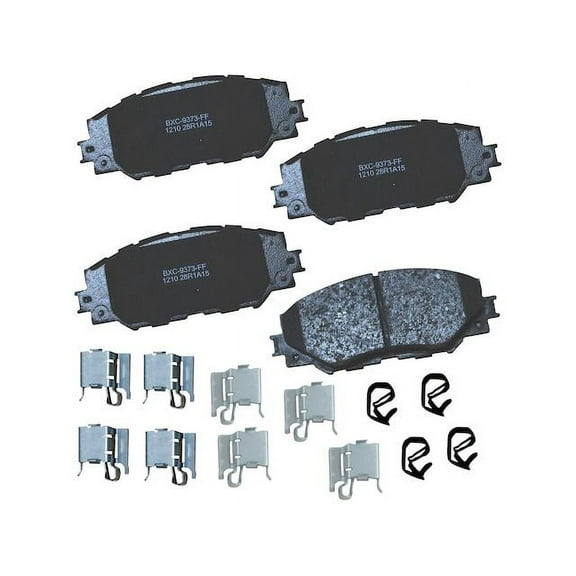 Front Brake Pad Set - Compatible with 2006 - 2018 Toyota RAV4 2007 2008 2009 2010 2011 2012 2013 2014 2015 2016 2017