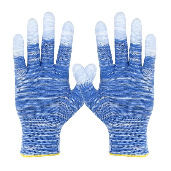 4Set Anti-Static Gloves Electrostatic Protective Gloves, Large Size Blue