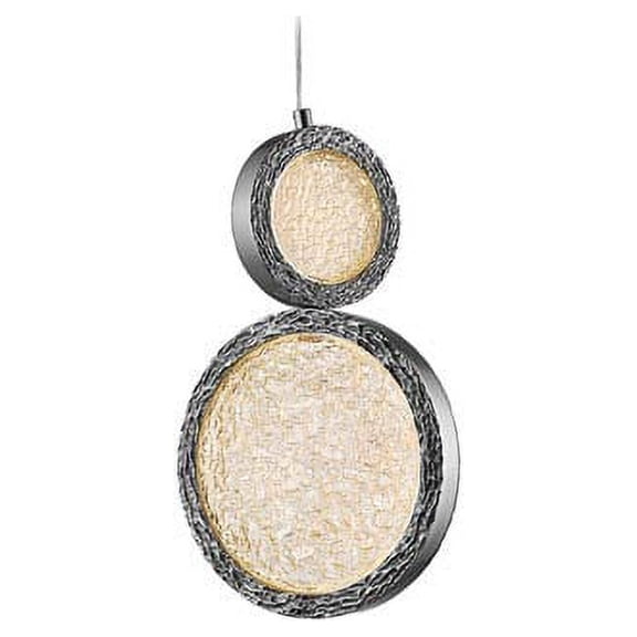 Bottega Polished Nickel 2-Inch LED Mini Pendant